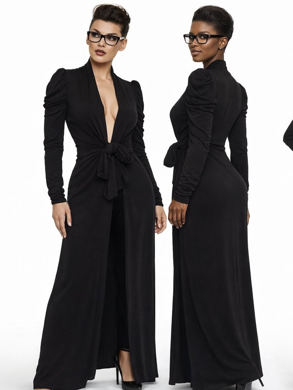 The Legacy Wrap Gown – MondoEstilo CUSTOM Exclusive